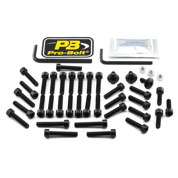 Bolt Kit Black, 1, nordicamoto.ro