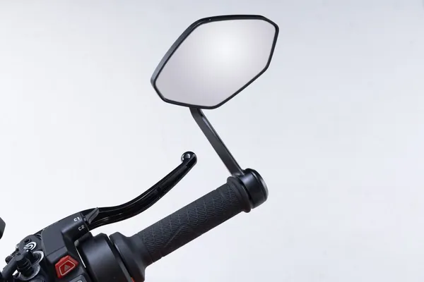 Bar End Mirrors Anodized Black -4