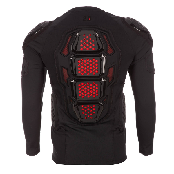Bluză cu armură Klim Aggressor 2.0 cu protecție spate Black-9