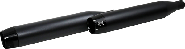3-1/2(r) Softail Shredder Mufflers Black, 1, nordicamoto.ro