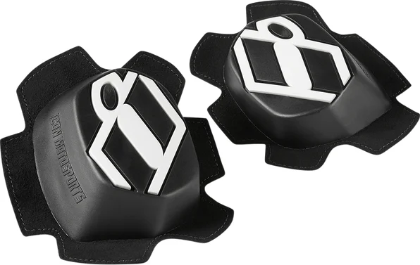 Field Armor Hypersport Knee Pucks Black, White ONE SIZE, 1, nordicamoto.ro