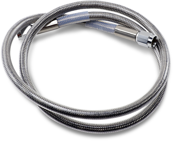 Universal Brake Line Silver, Clear-coated, 1, nordicamoto.ro