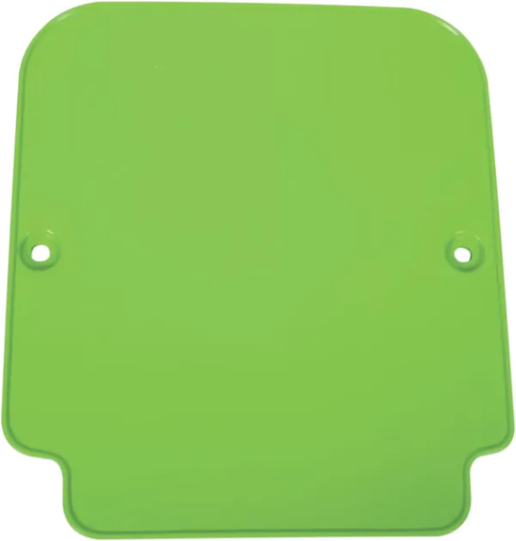 Replacement Front Number Plate Green