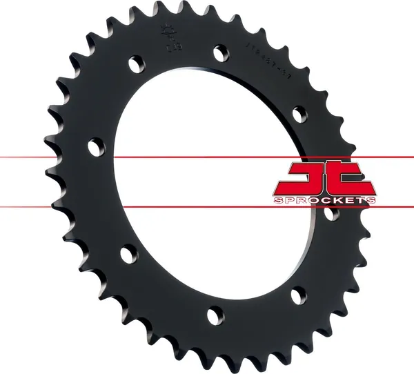 JT SPROCKETS Steel Rear Sprocket Black -1