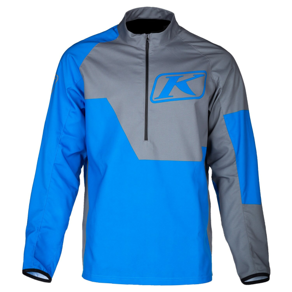 Hanorac Klim Revolt 1/4 Zip Black - Strike Orange-3