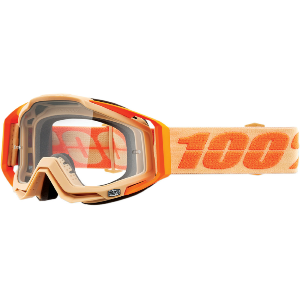 Ochelari 100% Racecraft Orange Lentila Clara