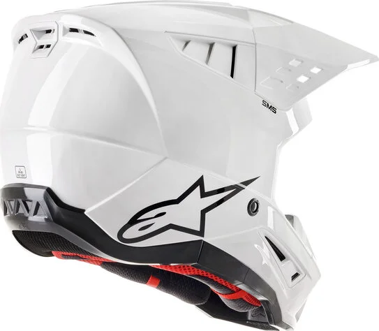 Supertech M5 Solid Mx Helmet White  M, 14, nordicamoto.ro