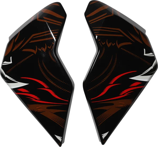 Airflite Helmet Side Plates Gold  One size fits all, 1, nordicamoto.ro
