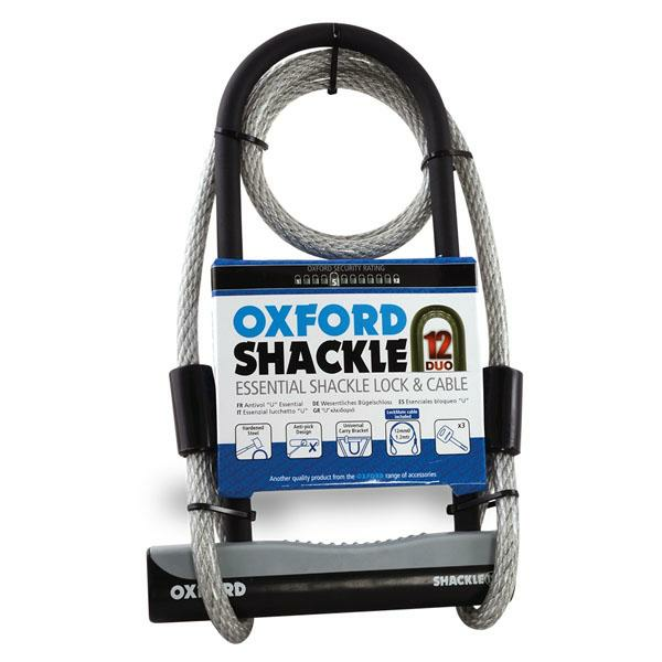 Set Antifurt Oxford Shackle 12 Duo