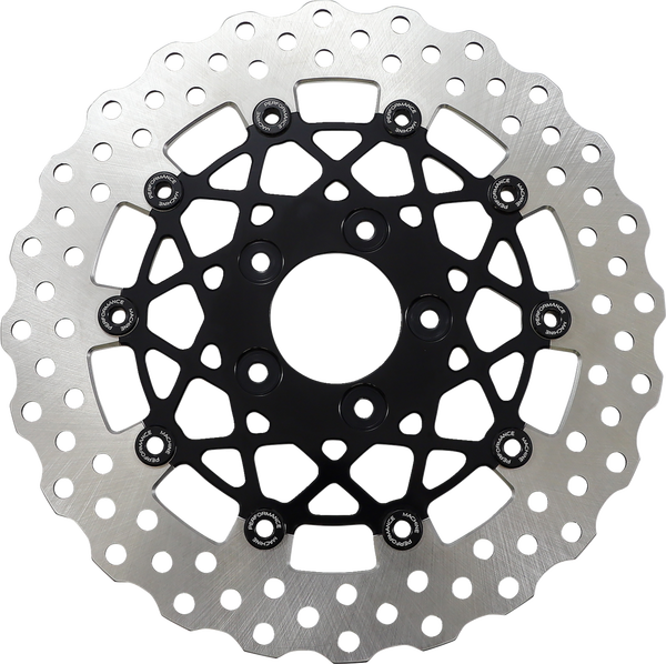 Two-piece Brake Rotor Black, 5, nordicamoto.ro