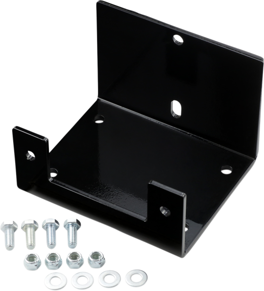 Winch Mount Black 