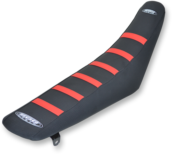 6-rib Gripper Seat Cover Black, 1, nordicamoto.ro