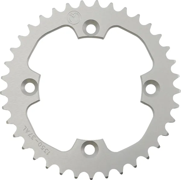 MOOSE RACING Aluminum Rear Sprocket Atv Silver -0