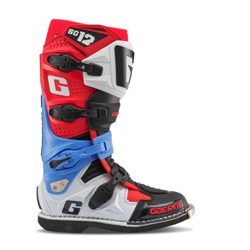 Cizme Gaerne SG12 ENDURO REALM Red/Blue/Black-0