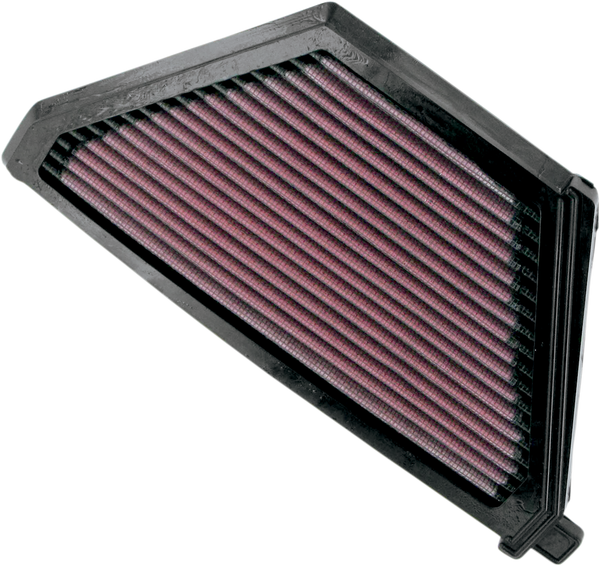 High-flow Air Filter Black, Red, 1, nordicamoto.ro