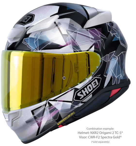 Casca integrala SHOEI NXR2 ORIGAMI2 TC-5 Negru/Alb XXL-4