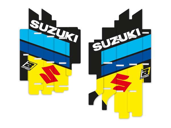 Replica Rad Louver Graphics Black, Blue, Yellow, 1, nordicamoto.ro