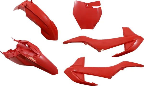 Full Body Replacement Plastic Kit Red