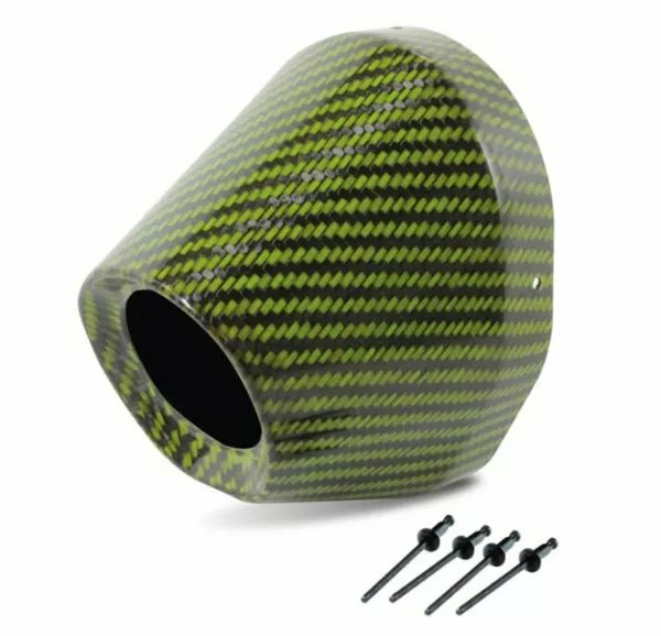End Cap Carbon Fiber Black 