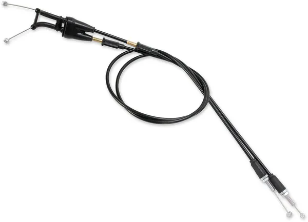 MOOSE RACING Black Vinyl Throttle Cable Black -1