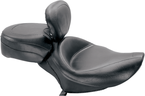 Wide Solo Seat With Removable Backrest Black, 1, nordicamoto.ro