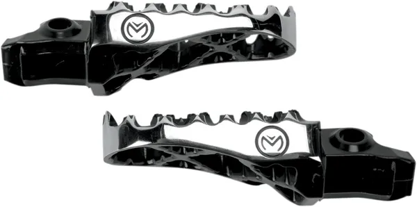 MOOSE RACING Hybrid Footpegs Black -0