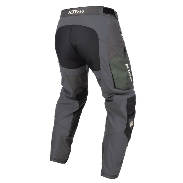 Pantaloni Klim Dakar In The Boot White - Black-12