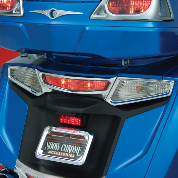 Taillight Lens Trim 2012 Gl18 Chrome, 1, nordicamoto.ro
