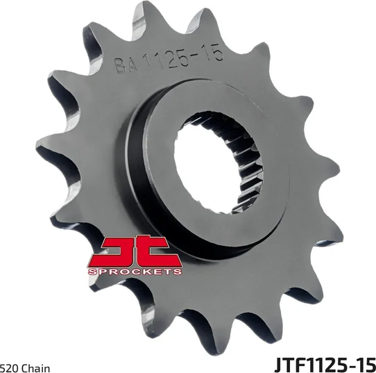 JT SPROCKETS Pinion față, culoare naturală, 1, nordicamoto.ro