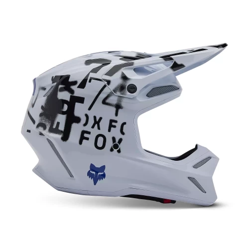 Casca Fox V3 Seventy4 Alb XXL, 3, nordicamoto.ro