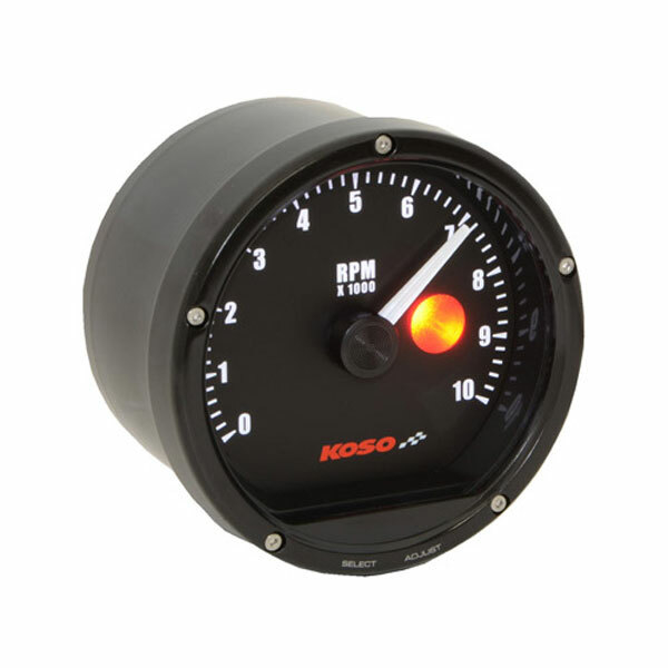 Tnt Tachometer Black, 1, nordicamoto.ro