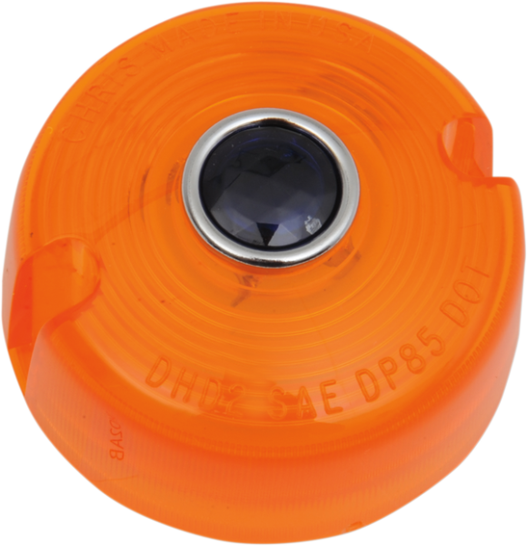 Turn Signal Lenses Amber, Blue, 1, nordicamoto.ro