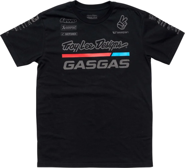 Tricou echipa GASGAS, negru, 1, nordicamoto.ro