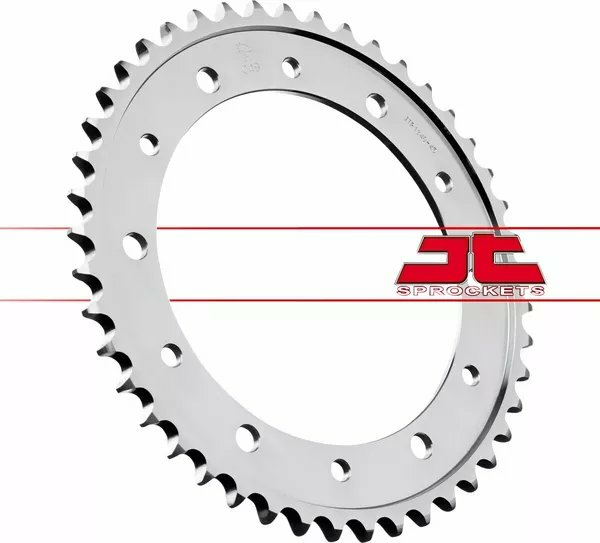 JT SPROCKETS Steel Rear Sprocket Natural -2