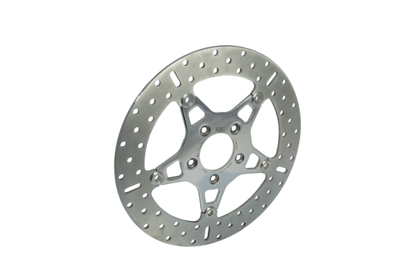 Brake Rotor Floating Round Silver, Stainless Steel, 3, nordicamoto.ro