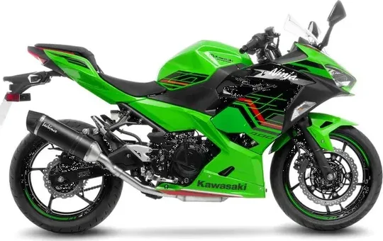 Tobă de eșapament LeoVince LV One Evo Carbon Slip-On pentru Kawasaki, 4, nordicamoto.ro