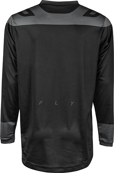 Tricou MX Fly F-16 931 Negru/Carbune-0