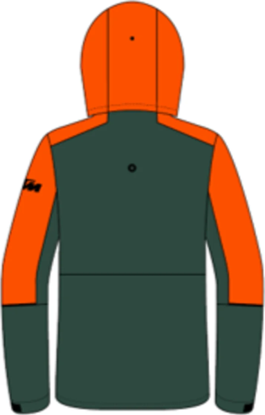Jacheta Two 4 Ride V2 – Verde/Portocaliu, 2, nordicamoto.ro