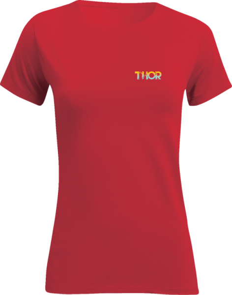 Women's 8 Bit T-shirt Red -0eb74917c2c70ebcb732a8ca0b0e2b16.webp