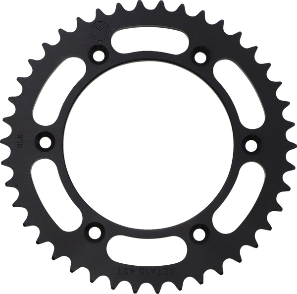 Pinion spate din aluminiu, negru, 2, nordicamoto.ro