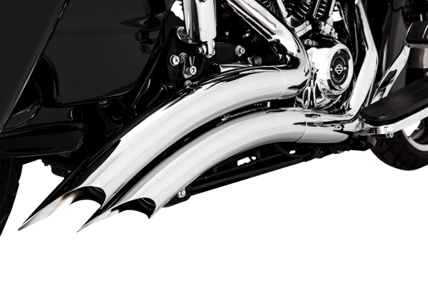Big Radius Exhaust System Chrome, 3, nordicamoto.ro