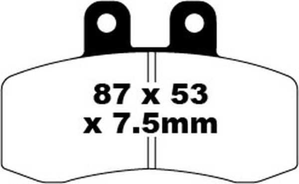 Fa Series Organic Brake Pads, 1, nordicamoto.ro