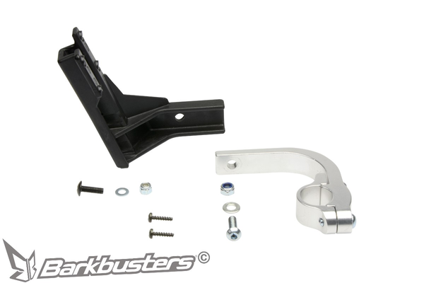 Universal Hardware Kit For 22mm Handlebars Black, 3, nordicamoto.ro