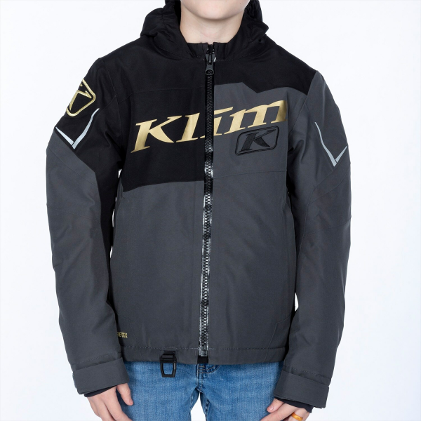 Geaca Copii Snowmobil Klim Instinct Insulated Black - Metallic Gold-2