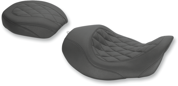 Wide Tripper Forward Solo And Rear Seat Black, 2, nordicamoto.ro