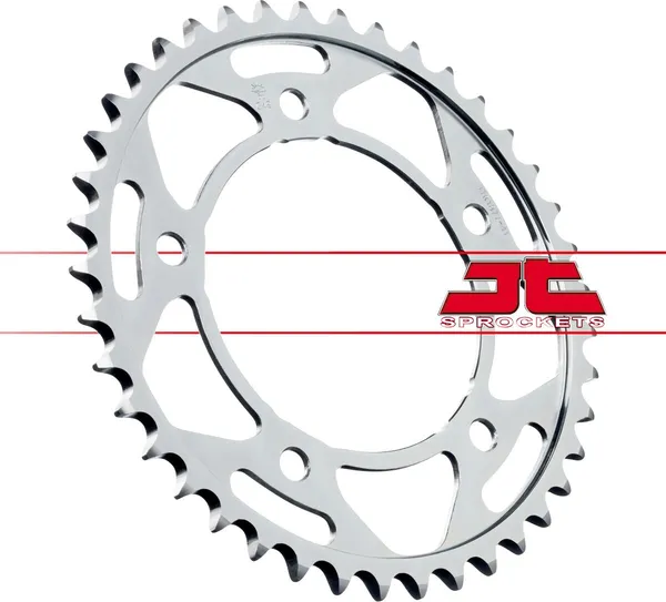 JT SPROCKETS Steel Rear Sprocket Natural -1