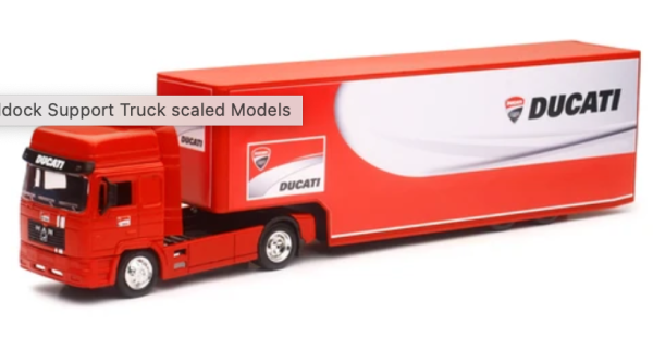 Macheta truck Ducati Team 1:43