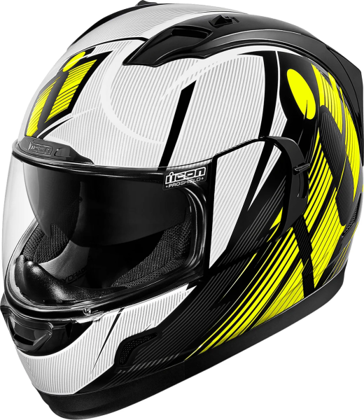Alliance Gt Primary Helmet Hi-viz Yellow/black X-small Hi-vis, Yellow XS, 1, nordicamoto.ro