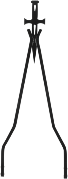 Daggertude Styled Sissy Bar Sticks Black, 3, nordicamoto.ro