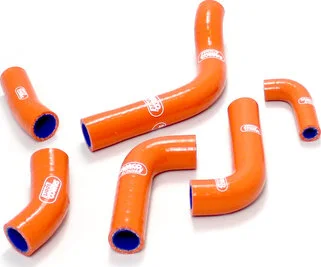 Set de furtunuri pentru radiator, portocaliu, 1, nordicamoto.ro